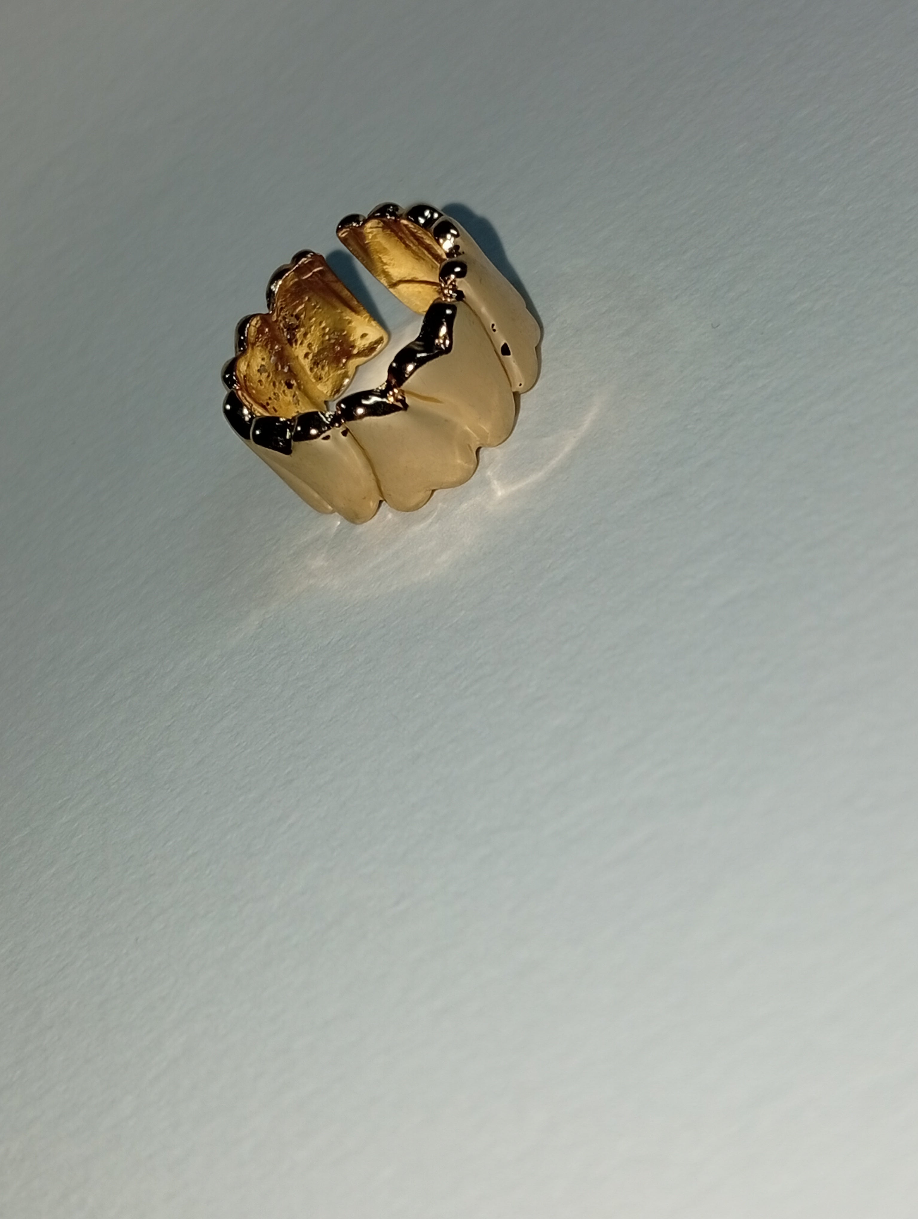 Bague coeur long