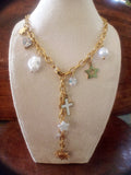 Collier breloque acier inoxydable