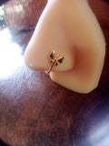 Faux piercing fantaisie nez