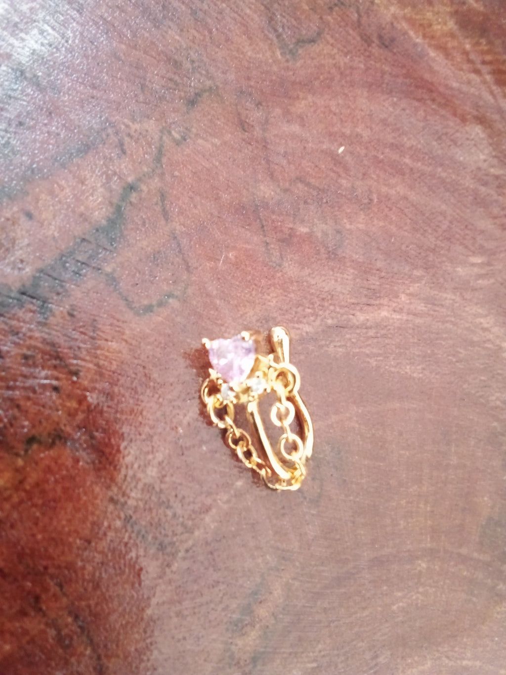 Faux piercing fantaisie nez