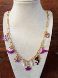 Collier breloque chaîne acier inoxydable