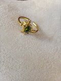 Bague acier inoxydable tortue