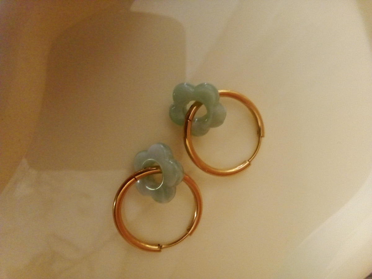 Boucles d'oreilles créoles acier inoxydable