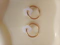 Boucles d'oreilles créoles acier inoxydable