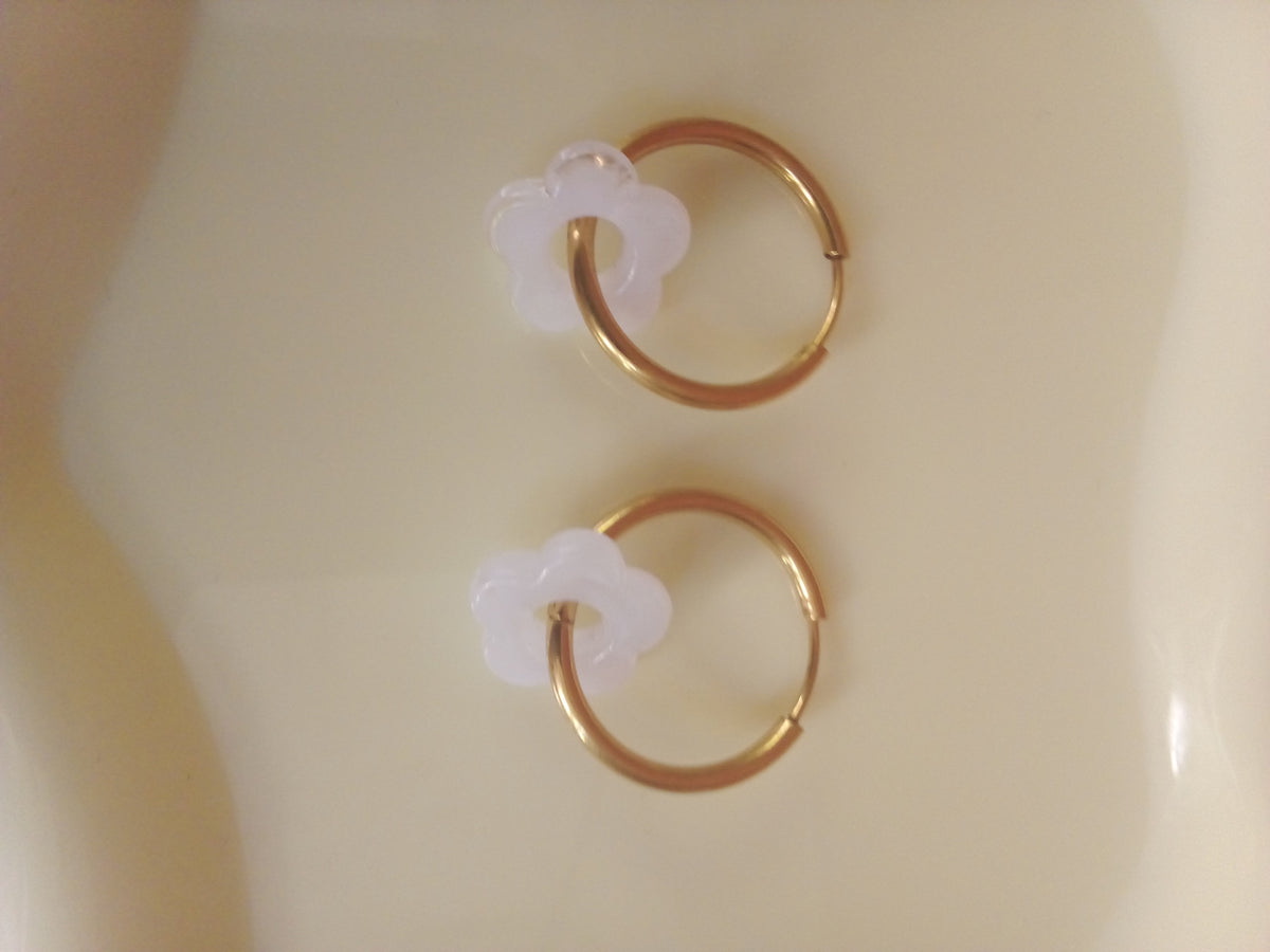Boucles d'oreilles créoles acier inoxydable