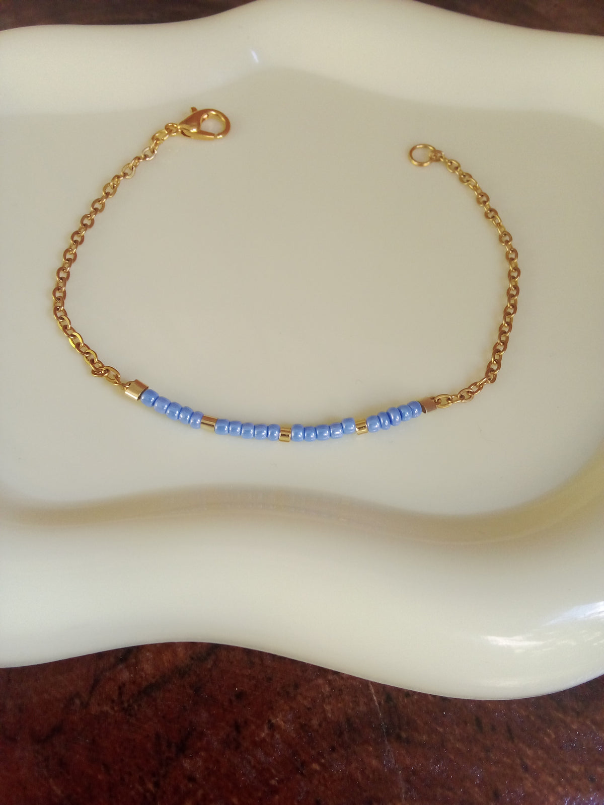 Bracelet fait main acier inoxydable