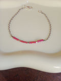 Bracelet fait main acier inoxydable