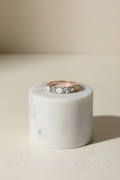 Bague soleil acier inoxydable