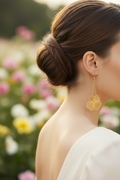 Boucles d'oreilles femme habillée élégante