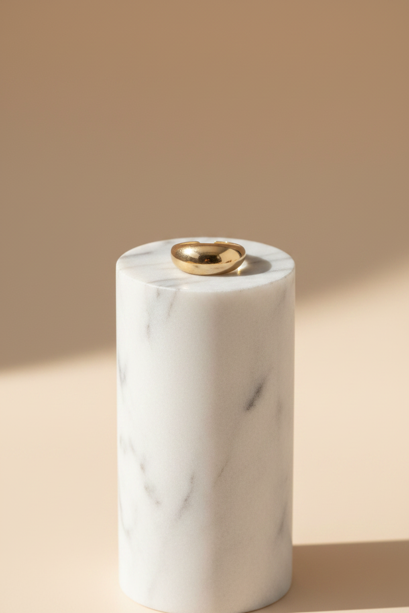 Petite bague dôme